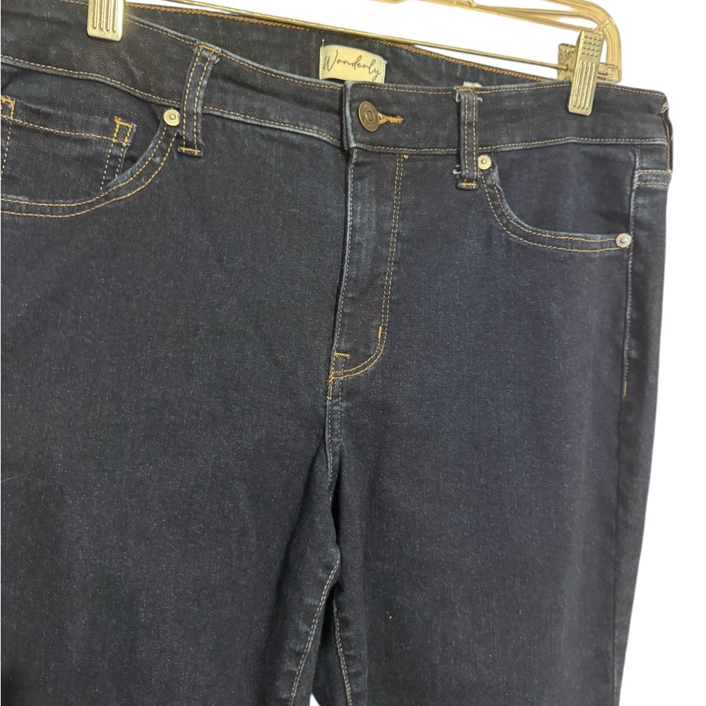 Wonderly Women's Mid-Rise Skinny Jeans SIZE: 12 #Y - Picture 2 of 8
